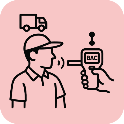 Алкометрия для допуска к вождению